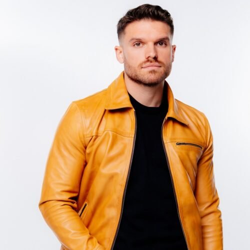 Leather Jacket Caramel Cognac