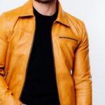Leather Jacket Caramel Cognac