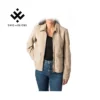 Leather Female jacket