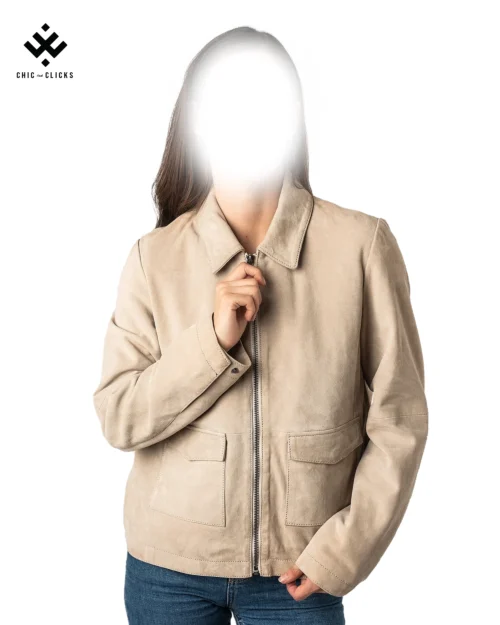 Leather Female jacket