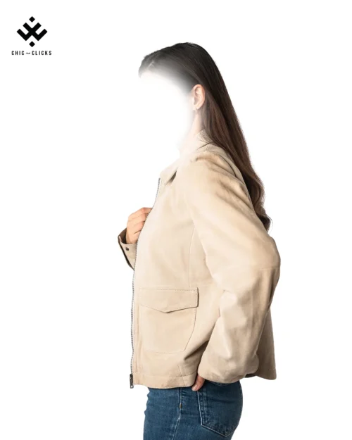 Leather Female jacket