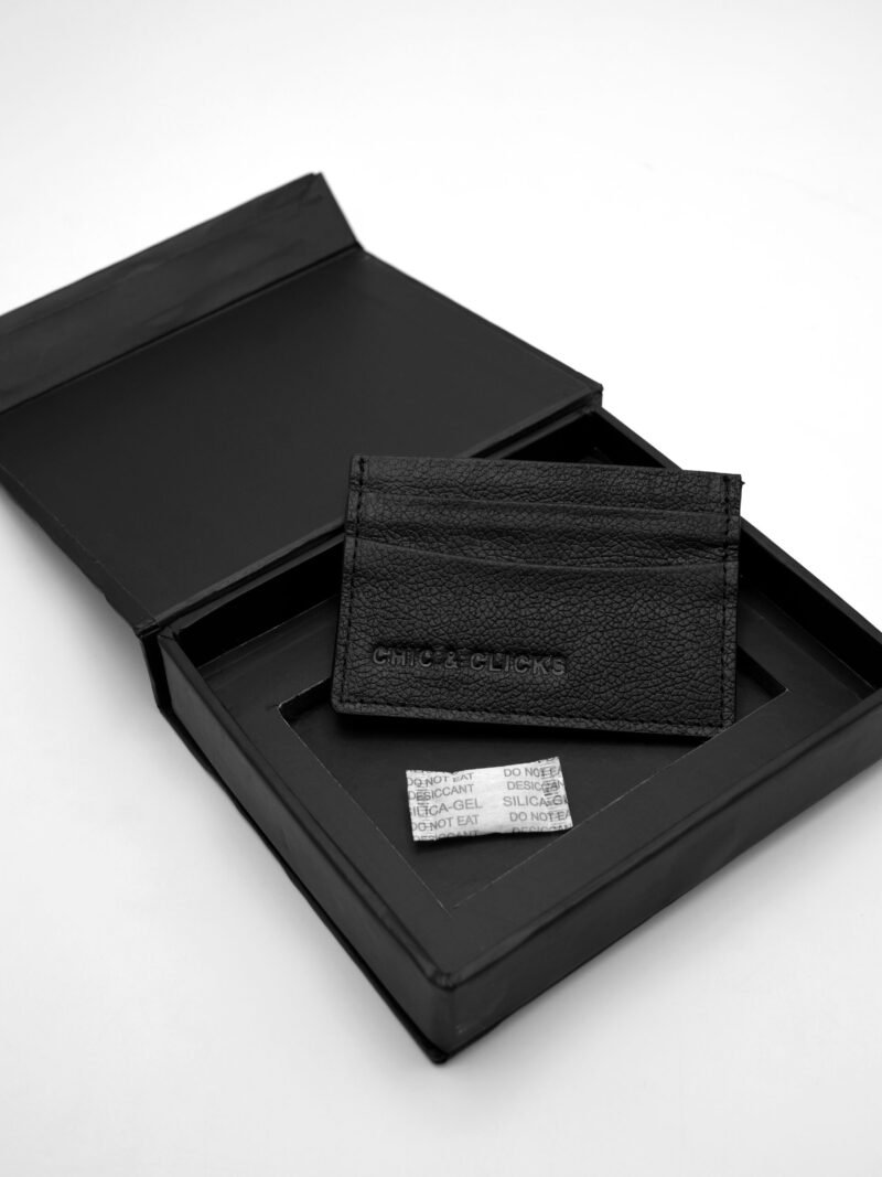 Men’s Brown Leather Card Holder - Image 3