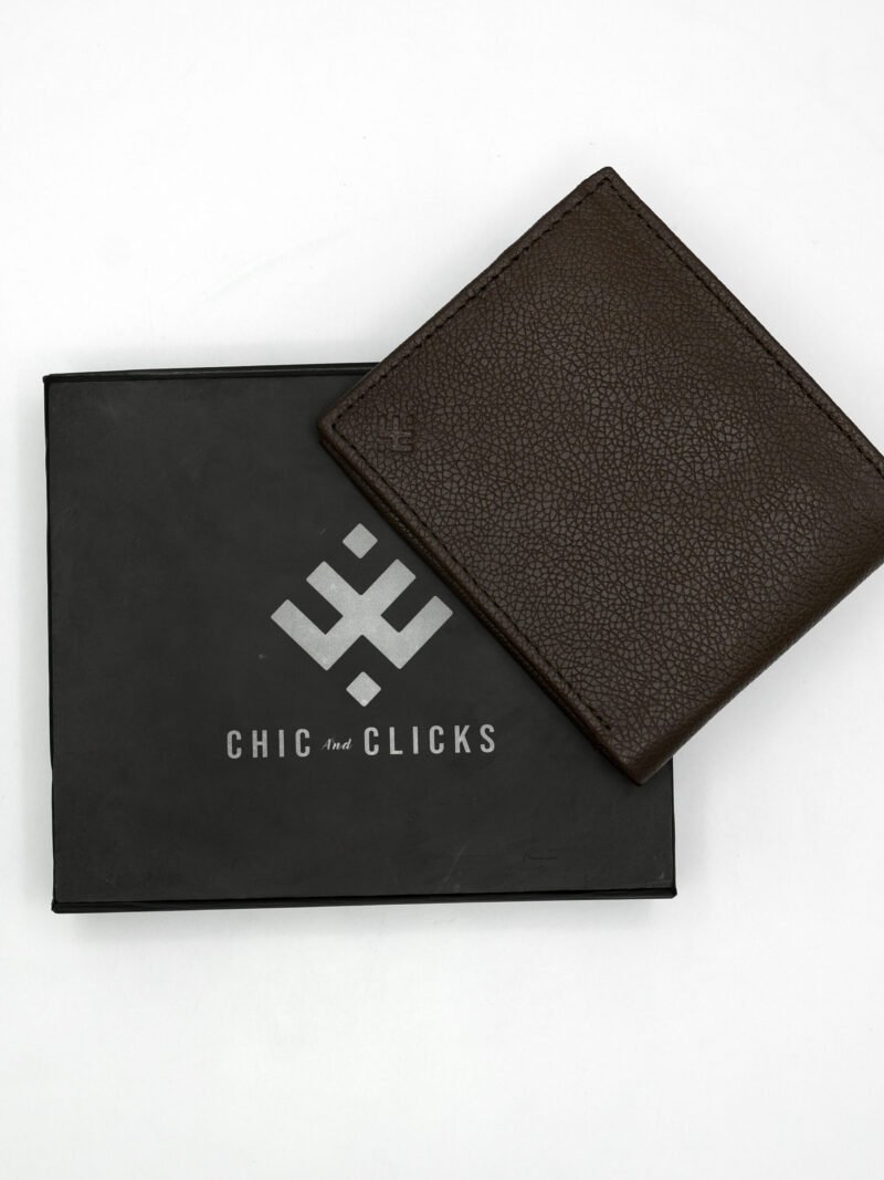 men’s dark brown wallet