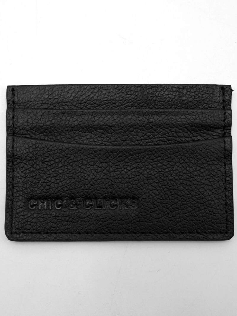 Men’s Black Leather Card Holder - Image 4