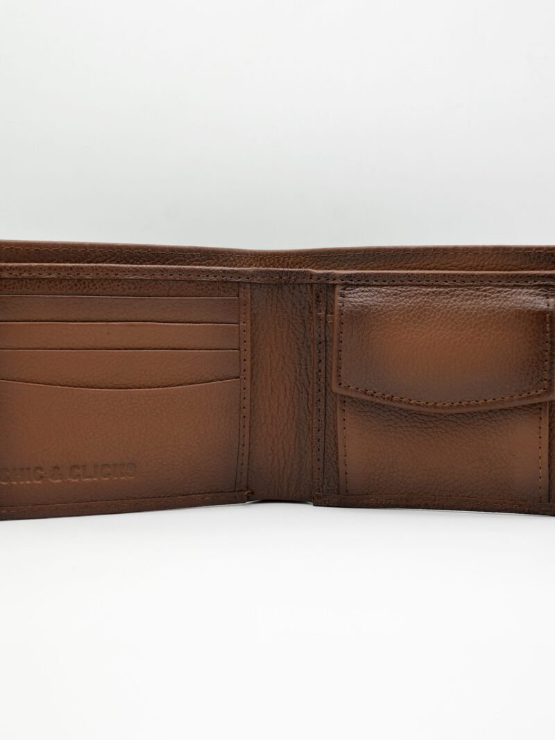Premium Brown Genuine Leather Men’s Wallet - Image 4