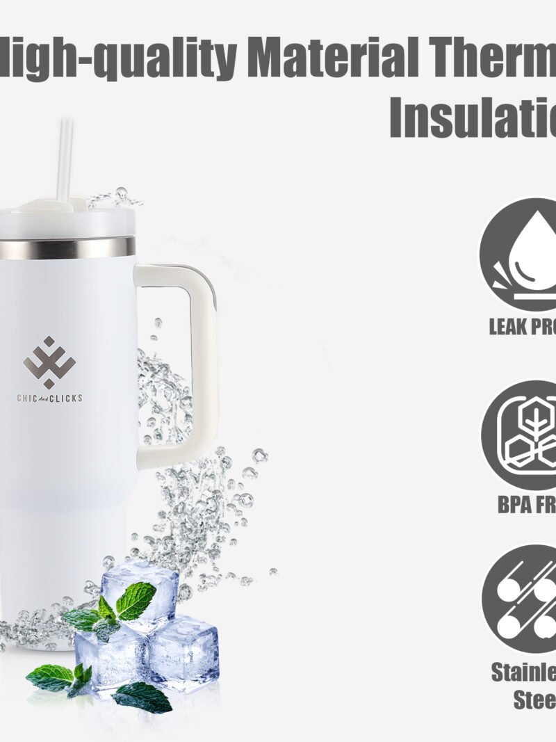 40oz Stainless Steel Travel Tumbler - Image 3