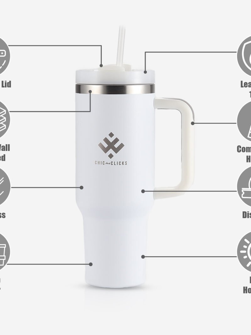 40oz Stainless Steel Travel Tumbler - Image 4